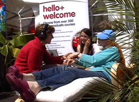 Biofeedback Lounger at Bristol Festival of Nature